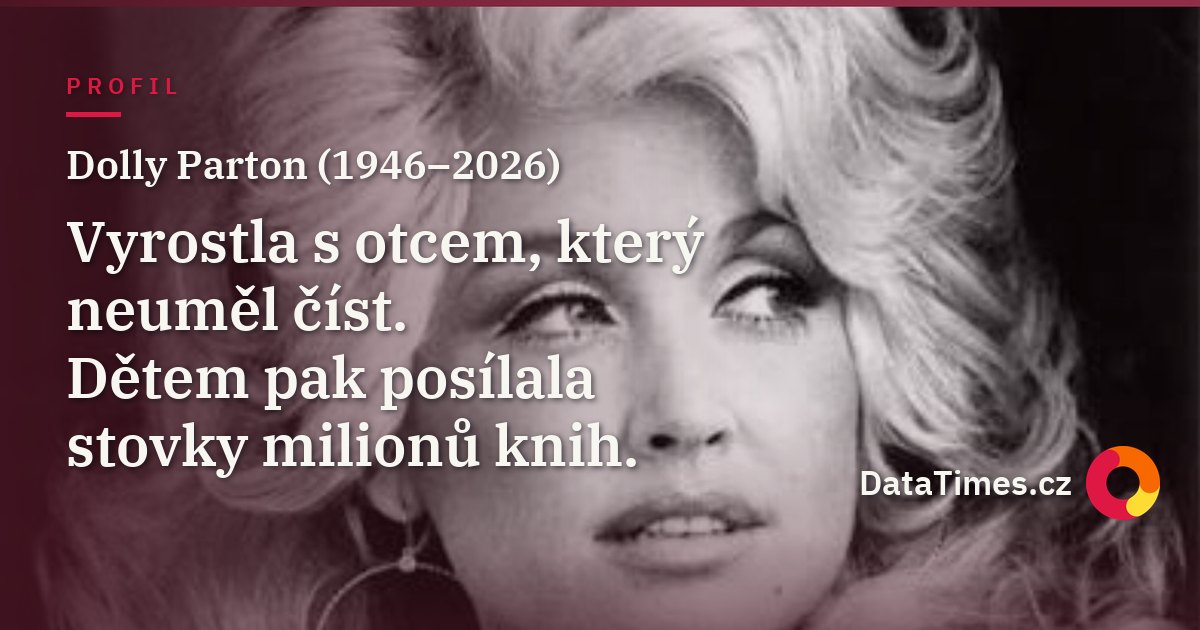 Dolly Parton: Vyrostla s otcem, který neuměl číst. Dětem pak poslala přes 300 milionů knih