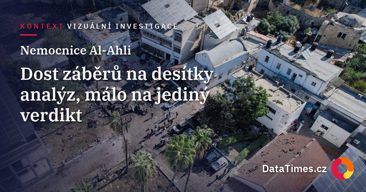 Nemocnice Al-Ahli: dost záběrů na desítky analýz, málo na jediný verdikt