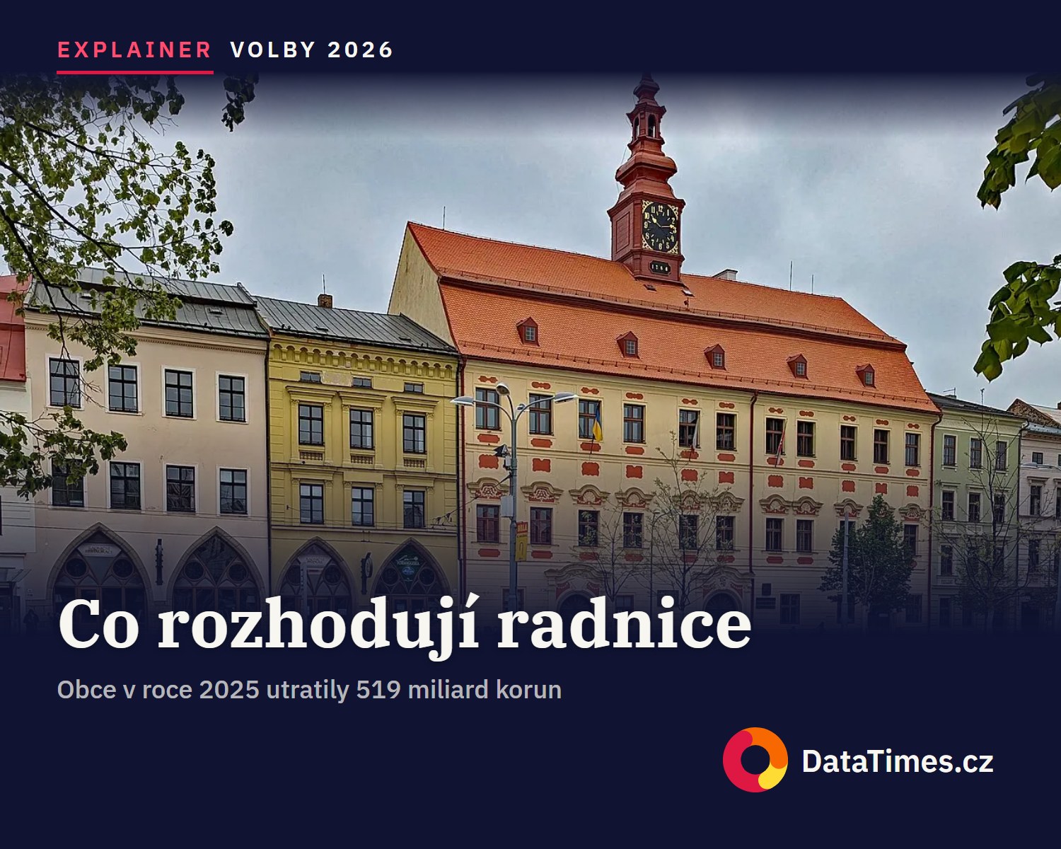 Obce loni utratily 519 miliard korun. Kdo o nich bude rozhodovat, voliči určí jen nepřímo